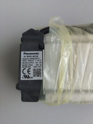 Panasonic MINAS A6 Series 200W AC Servo Motor with Low Inertia and 23-bit Encoder for Precision Control