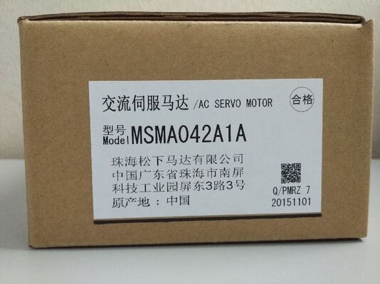 Panasonic MSMA042A1A MINAS A Series AC Servo Motor 400W 3000 rpm 200V AC with 2500 p/r Encoder