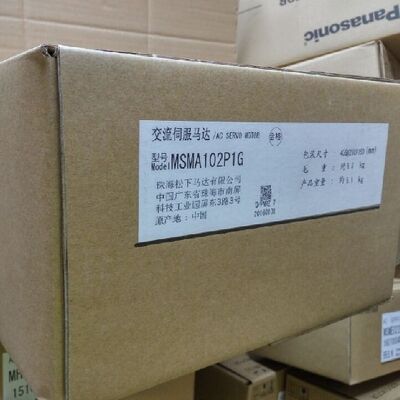 Panasonic MINAS A4 Family AC Servo Motor 1KW Low Inertia IP65 for CNC and Packaging Machines