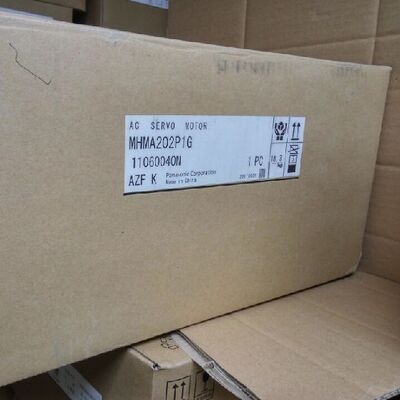 Panasonic MINAS A4 MHMA202P1G 2kW High Inertia Servo Motor 2000 RPM Key-way Shaft With Oil Seal