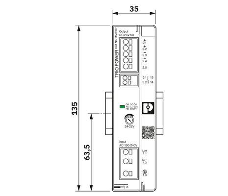 TRIO3-PS/1AC/24DC/5 Phoenix Contact Power supply 1159037