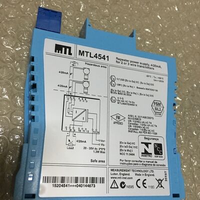 MTL Safety Barrier MTL4541 Eaton Crouse-Hinds series MTL4500 repeater power supply