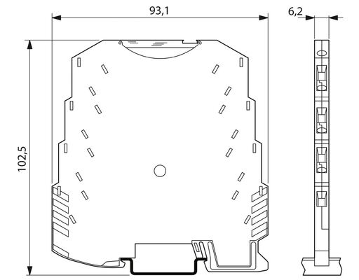 MINI MCR-SL-PT100-UI-NC Phoenix Contact Resistance Thermometer Measuring Transducer 2864273