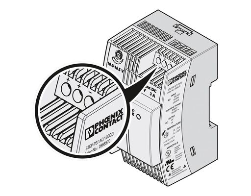 STEP-PS/1AC/12DC/3 Phoenix Contact Power Supply 2868570