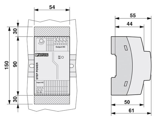 STEP-PS/1AC/24DC/1.75 Phoenix Contact Power Supply 2868648