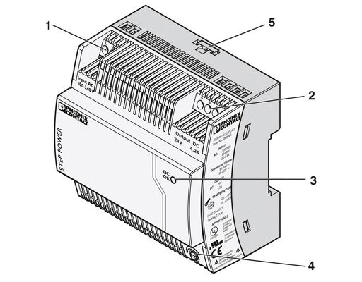 STEP-PS/1AC/24DC/4.2 Phoenix Contact Power Supply 2868664