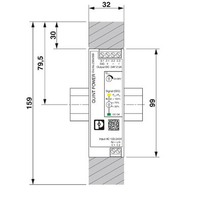 QUINT4-PS/1AC/24DC/2.5/SC Phoenix Contact Power Supply 2904598