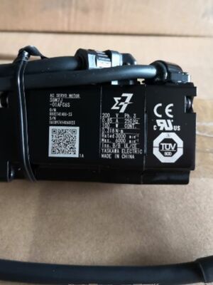 SGM7J-01AFC6S Yaskawa AC Servo Motor 100W 0.318Nm Sigma-7 Medium Inertia