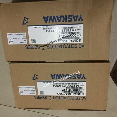 Yaskawa 400W AC Servo Motor with Brake SGM7J-04AFC61