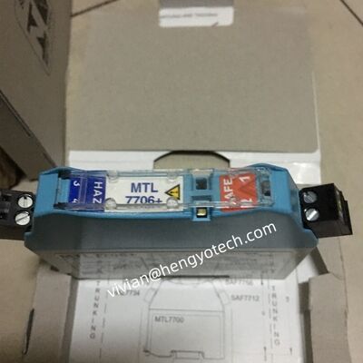 MTL7706+ Eaton Crouse-Hinds series MTL7700 Zener barrier 20-35 Vdc 4-20mA 1 channel Polycarbonate DIN-rail mounting safety barriers