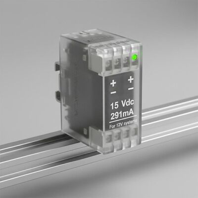MTL7715P+ Eaton Crouse-Hinds series MTL7700 Zener barrier, For 12V systems, 15 Vdc, 291mA, Polycarbonate, DIN rail mount, + polarity