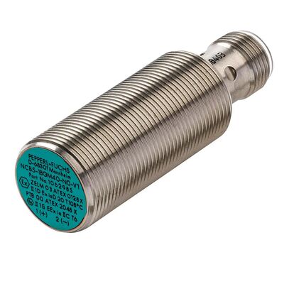 Pepperl+Fuchs NCB8-18GM40-N0-V1 Inductive Sensor NAMUR NC Output 8mm Non-Flush M12 Connector Stainless Steel SIL2 In Stock