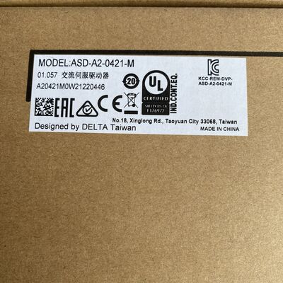 Delta ASD-A2-0421-M 400W High Precision Servo Drive for Industrial Automation