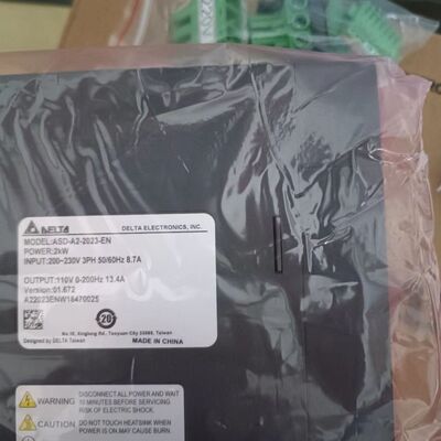 Delta ASD‑A2‑2023‑EN Servo Drive 2kW 230V ASDA‑A2 Series In Stock