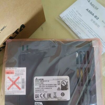 Delta ASD‑B2‑0721‑B Servo Drive 750W 230V ASDA‑B2 Series In Stock