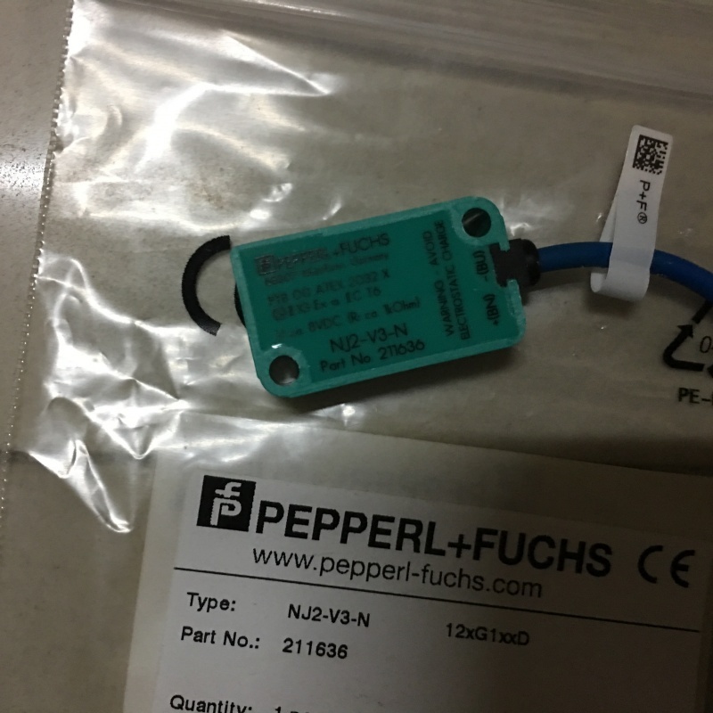 Pepperl + Fuchs NJ2-V3-N Induktiver Näherungssensor, Rechteckig NAMUR / 3mA 2 mm, IP67 25 V dc | RS Pepperl + Fuchs NJ2-V3-N Induktiver Näherungssensor, Rechteckig NAMUR / 3mA 2 mm, IP67 25 V dc | RS